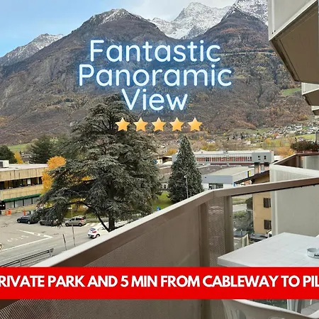 5 Min Dal Centro E Funivia Con Posteggio Privato Apartamento